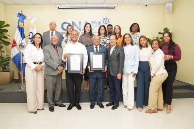 ONAPI obtuvo la certificación ISO 9001: 2015 de AENOR con nuevo alcance en apelaciones